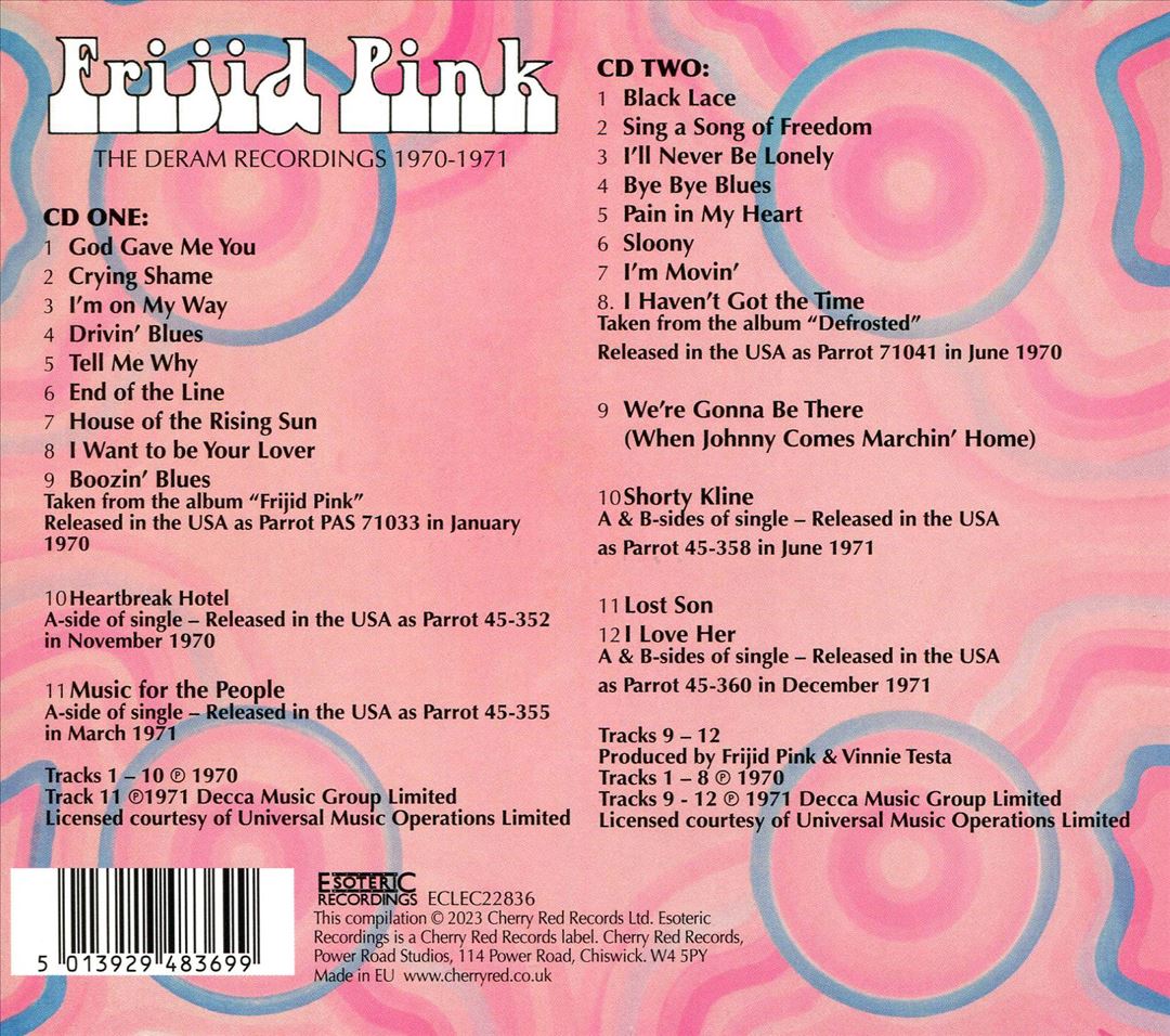 Deram Recordings 1970-1971 cover art