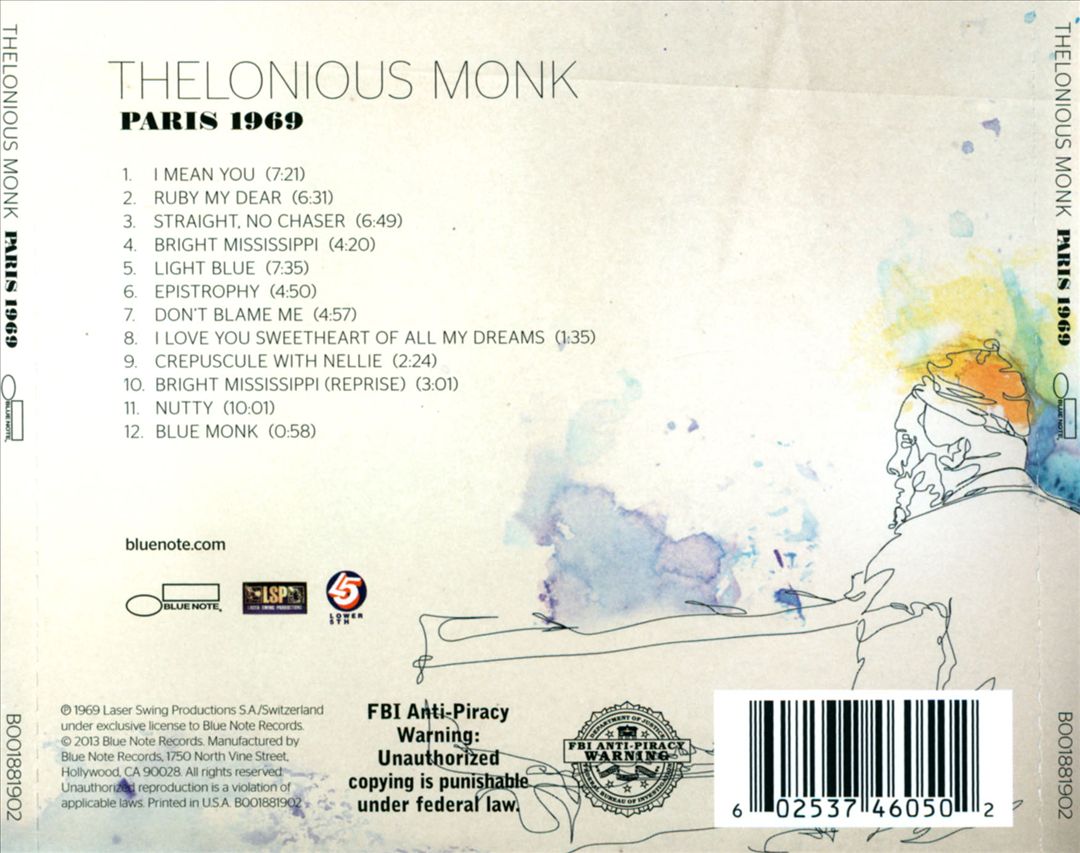 Paris 1969 cover art