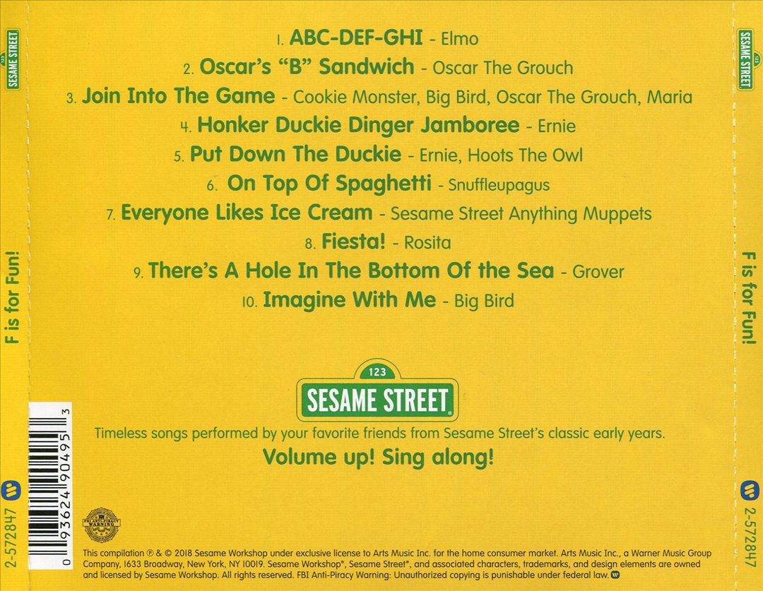 F Is for Fun! cover art