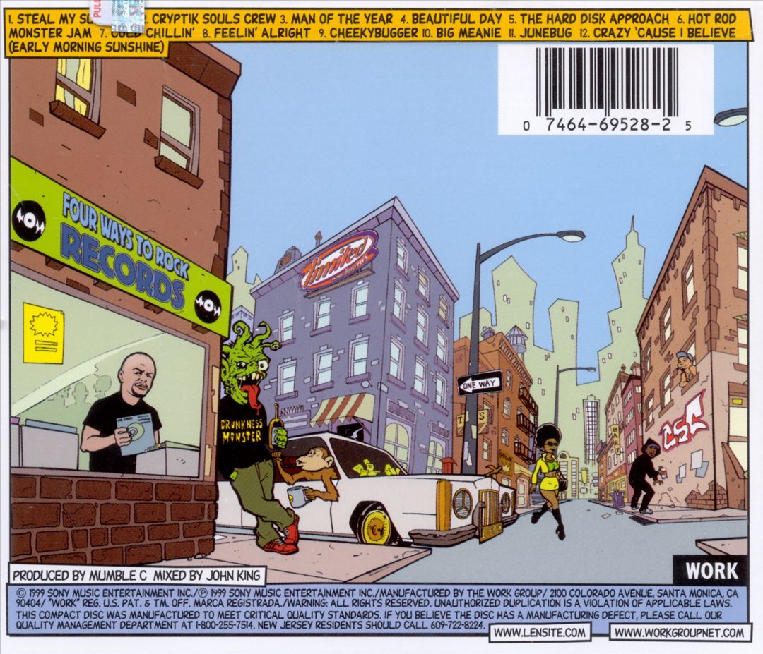 You Can't Stop the Bum Rush cover art