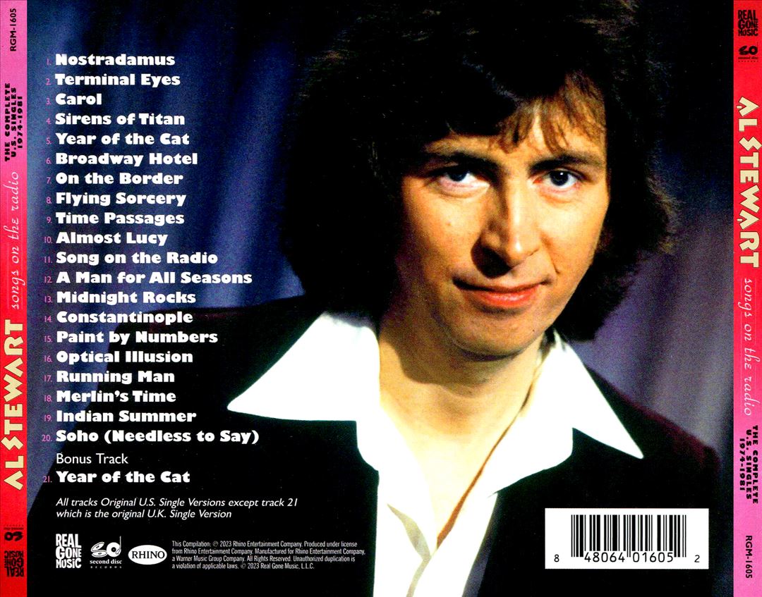 Songs on the Radio: The Complete U.S. Singles, 1974-1981 cover art