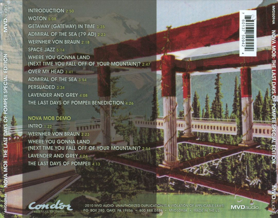Last Days of Pompeii cover art
