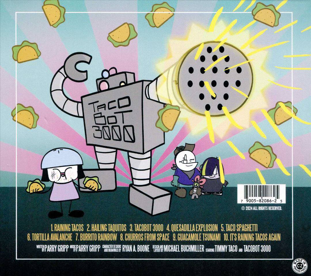 Raining Tacos Saga cover art