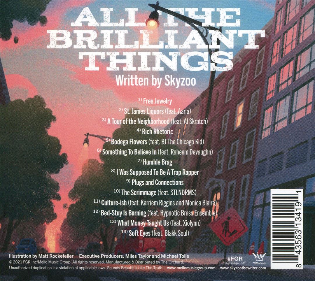 All the Brilliant Things cover art