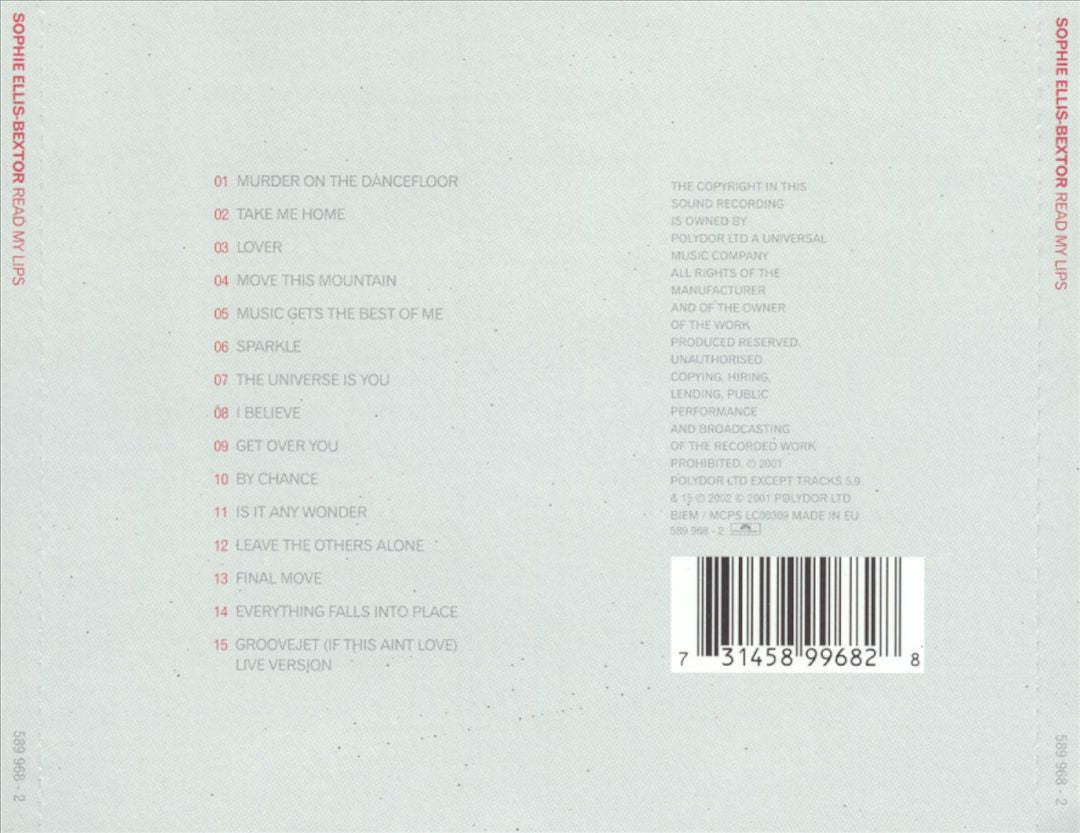 Read My Lips cover art