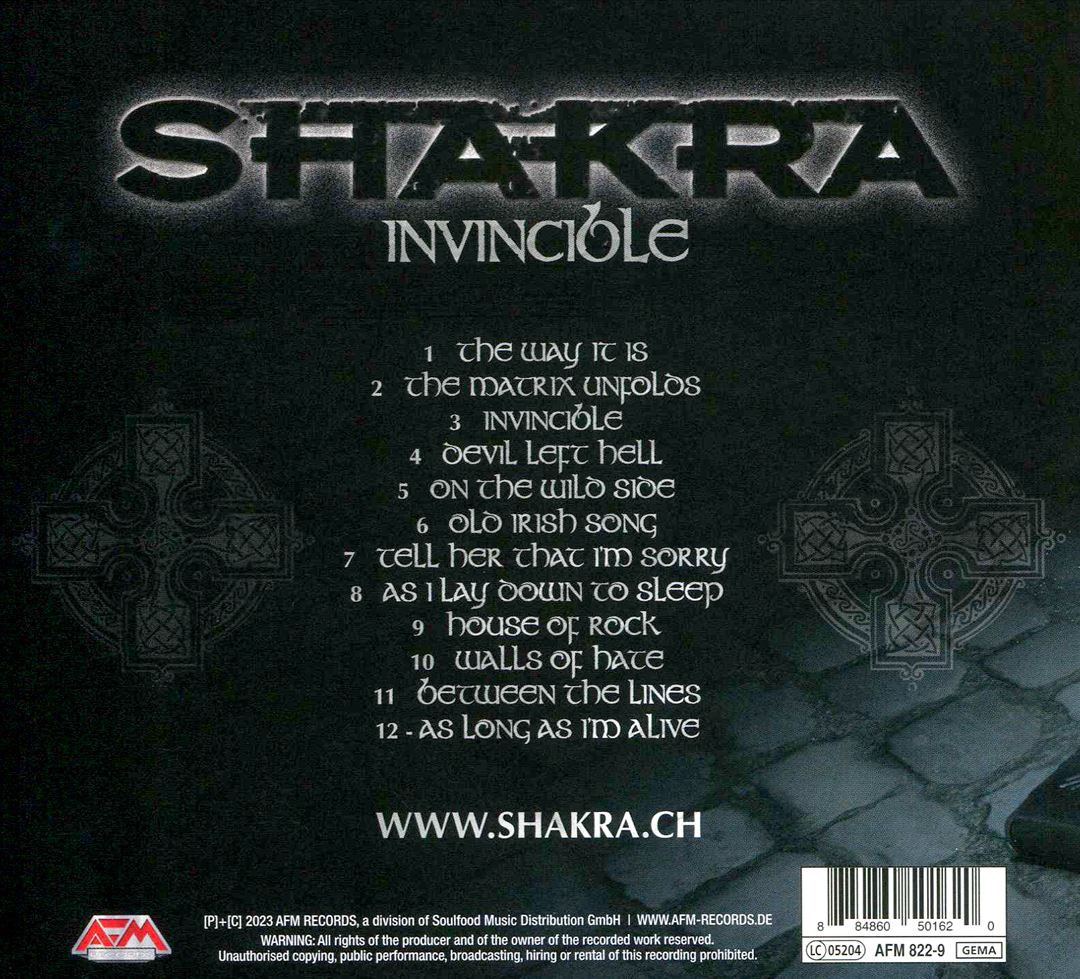 Invincible cover art