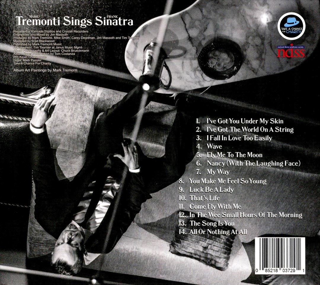 Mark Tremonti Sings Frank Sinatra cover art