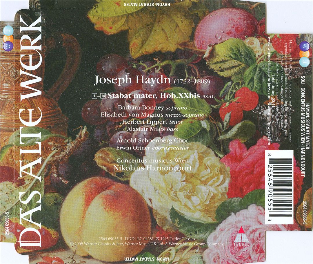 Haydn: Stabat Mater cover art