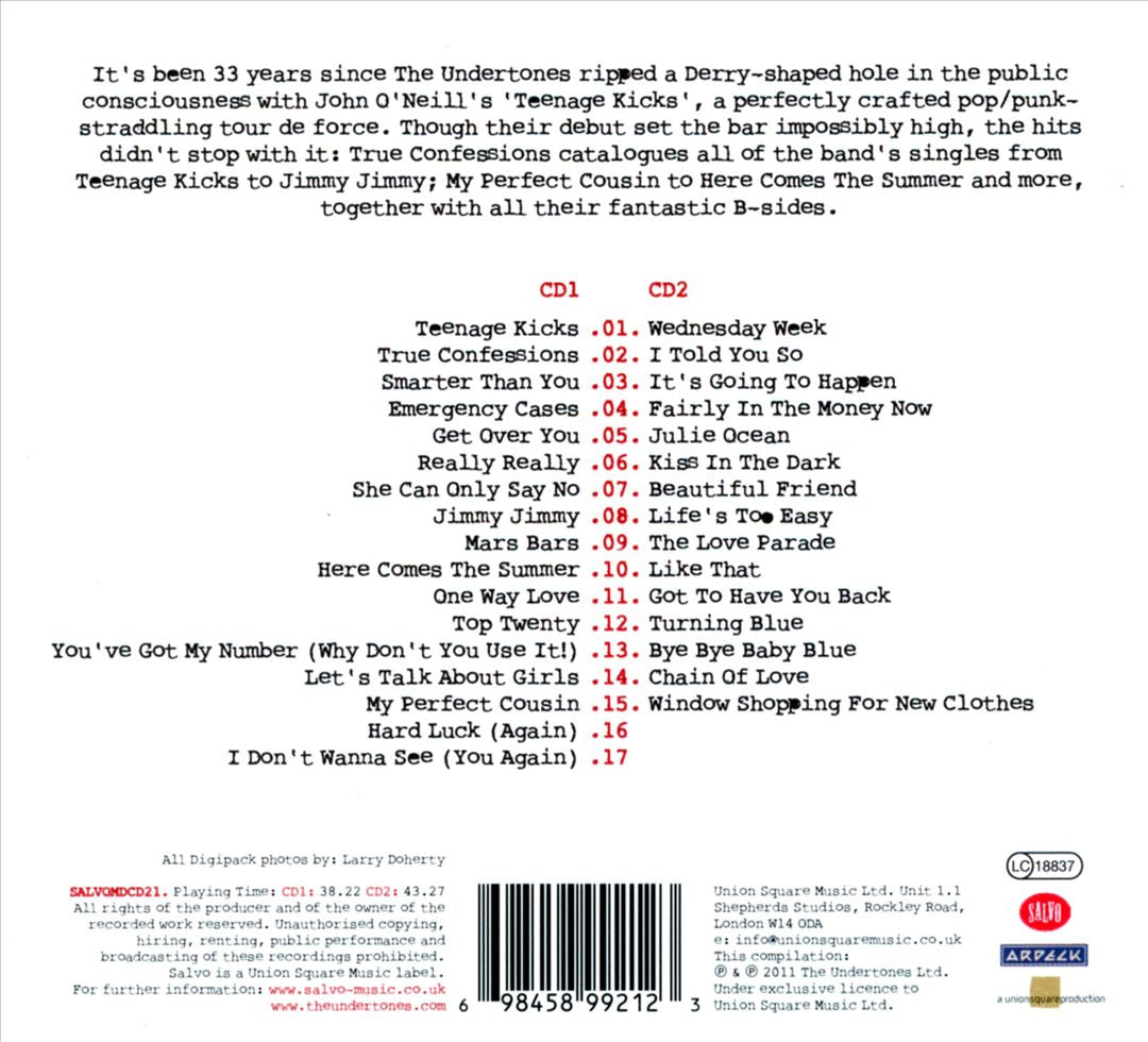 True Confessions (Singles = A's & B's) cover art