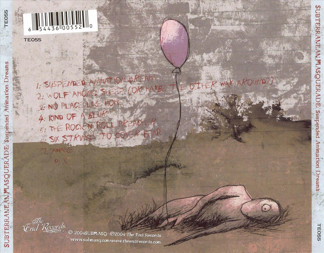 Suspended Animation Dreams cover art