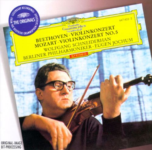 Beethoven: Violinkonzert; Mozart: Violinkonzert No. 5 cover art