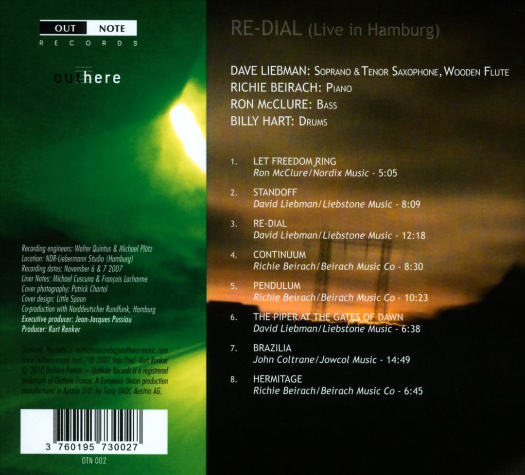 Re-Dial: Live in Hamburg cover art
