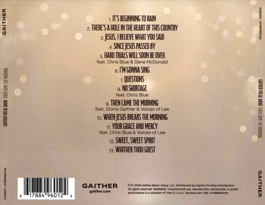 Then Came the Morning cover art