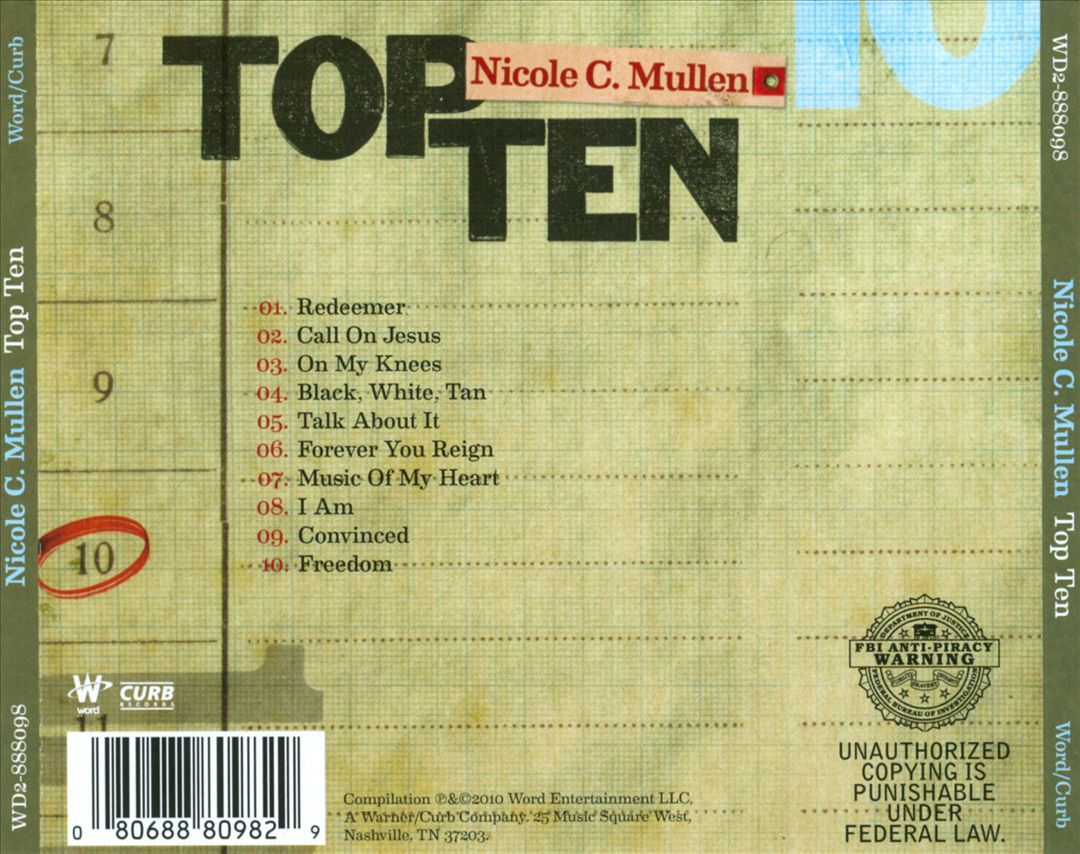 Top 10 cover art