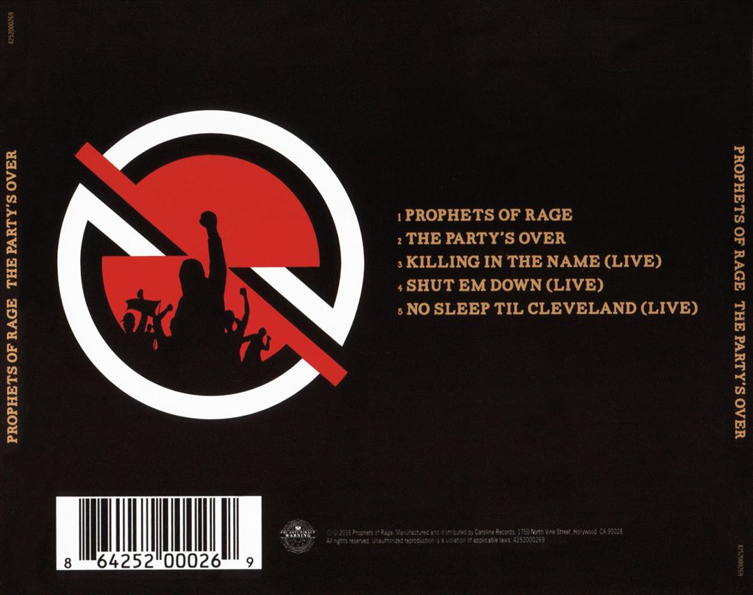 Party's Over cover art