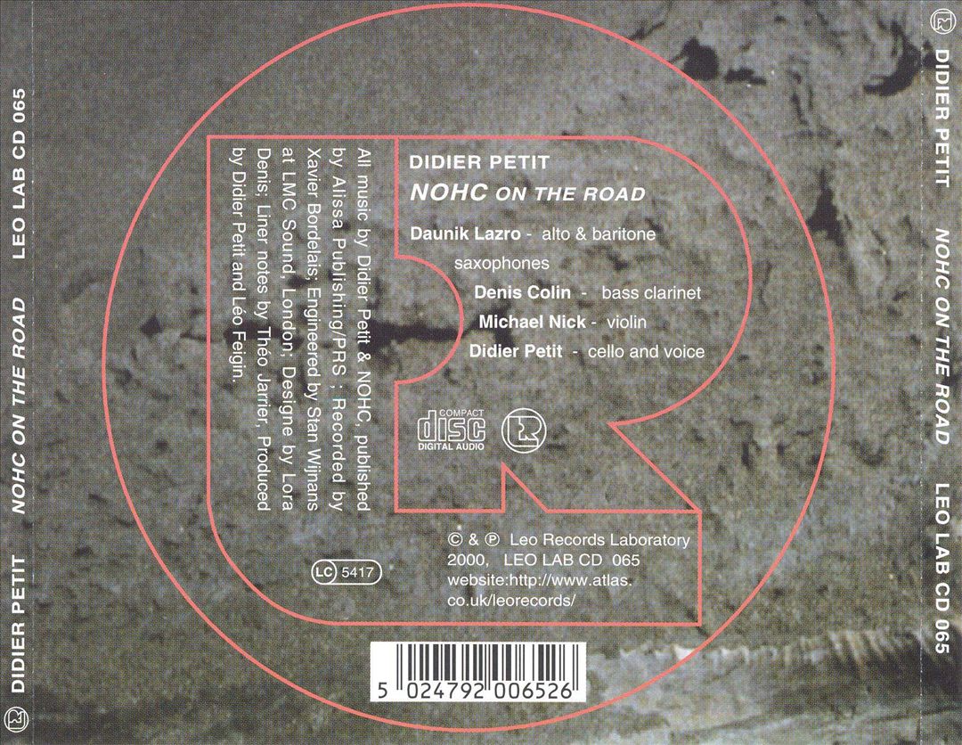 NOHC on the Road cover art