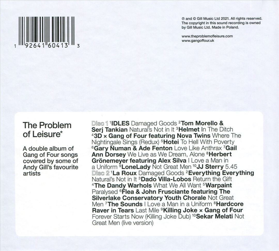Problem of Leisure: A Celebration of Andy Gill and Gang of Four cover art