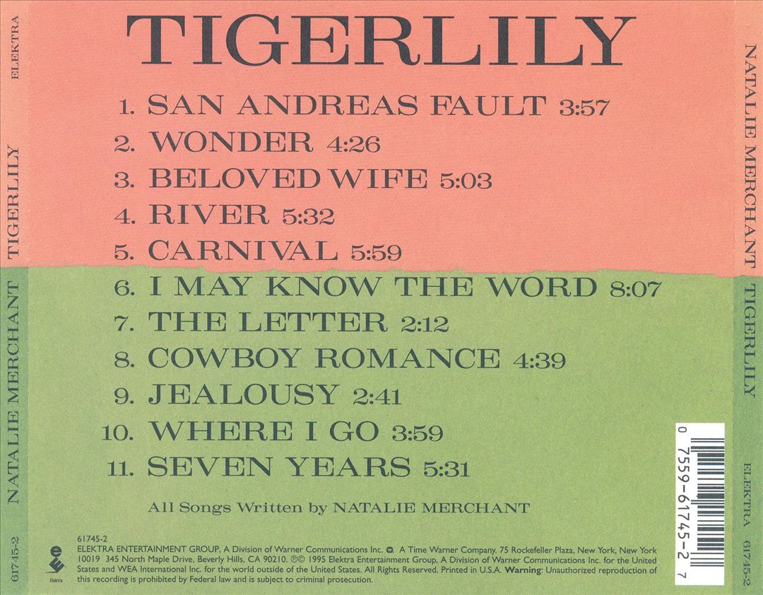 Tigerlily cover art