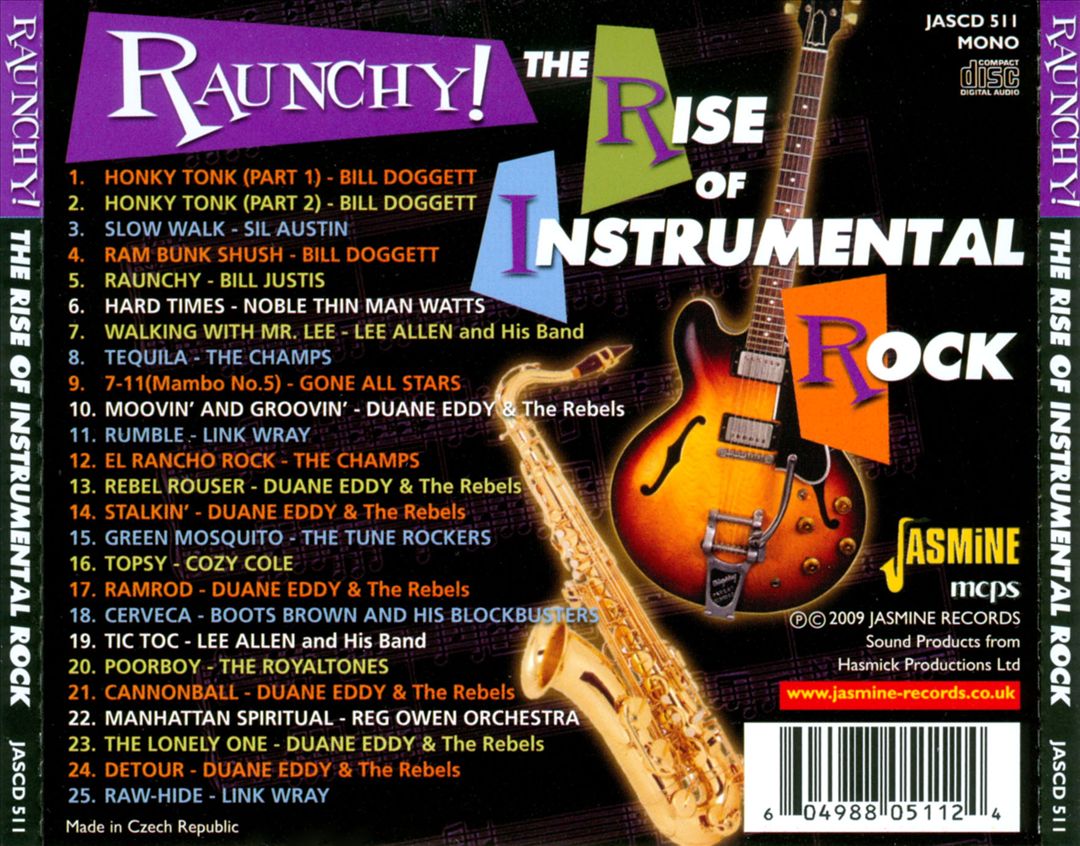 Raunchy! The Rise of Instrumental Rock cover art