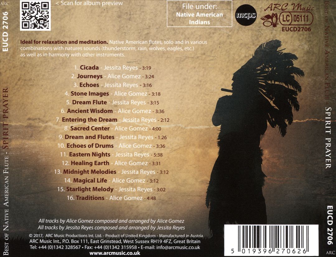 Spirit Prayer: Best of Native American Flute cover art