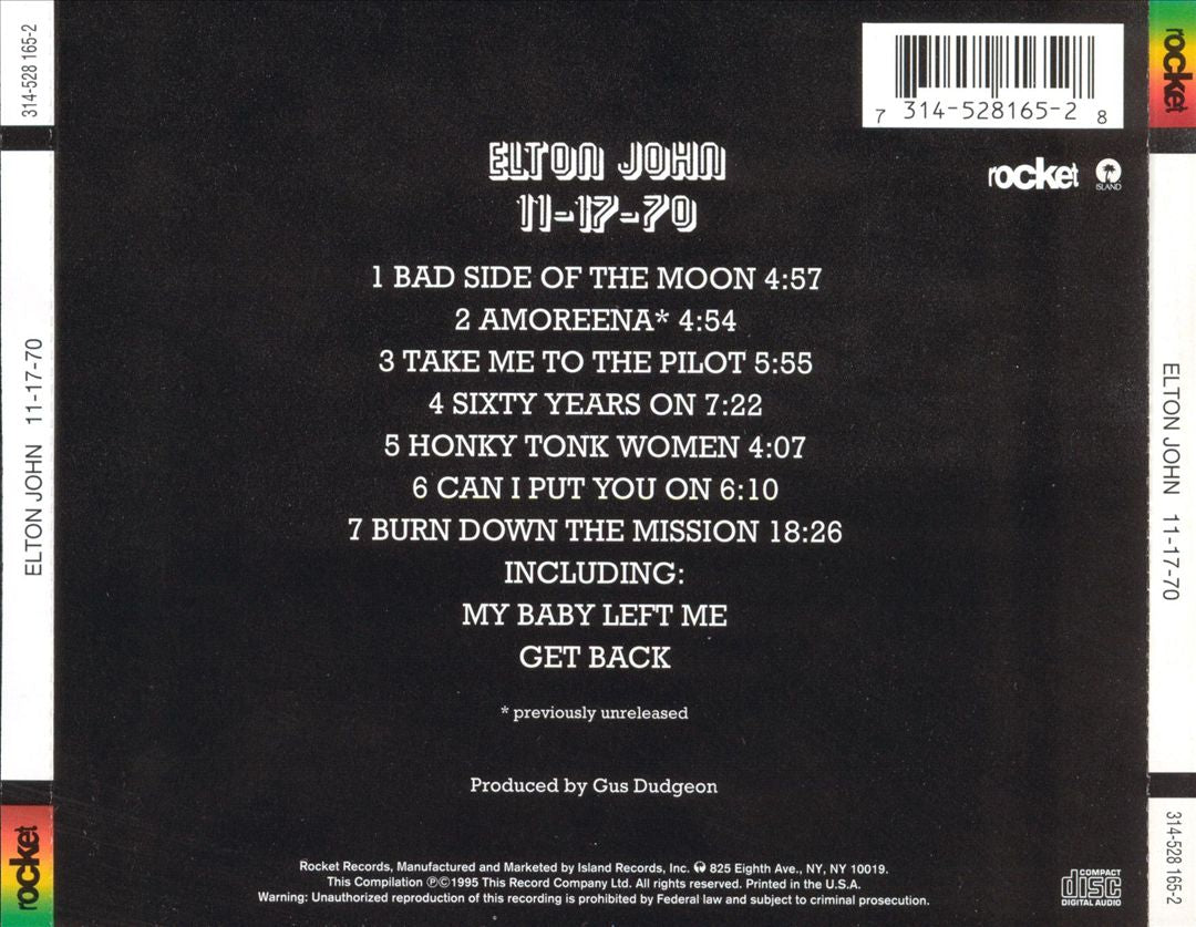 11-17-70 cover art