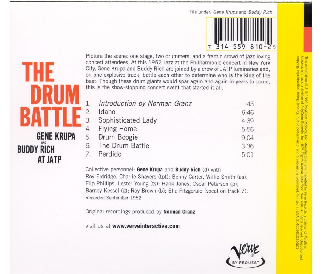 The Drum Battle cover art