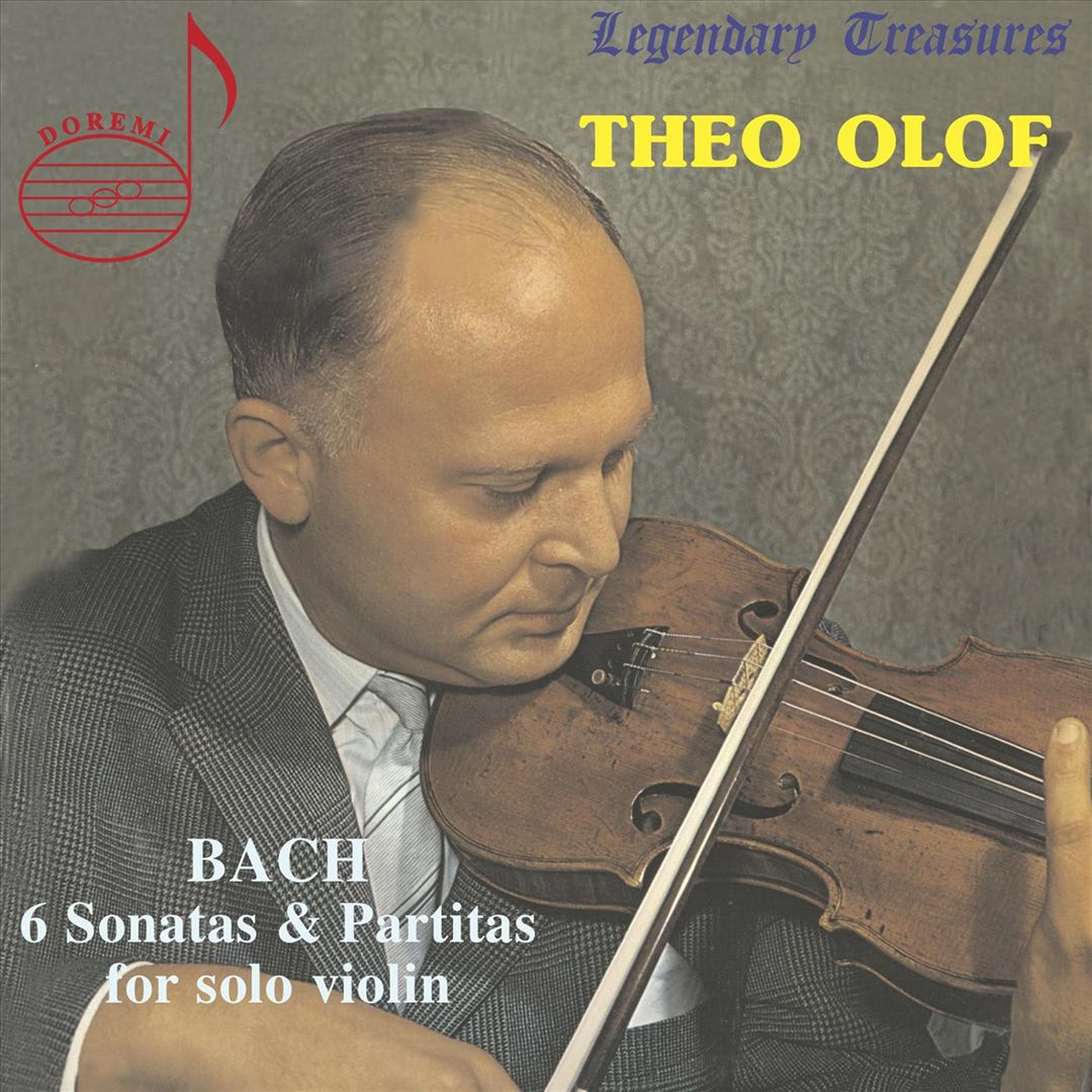 Bach: 6 Sonatas & Partitas for solo Violin cover art