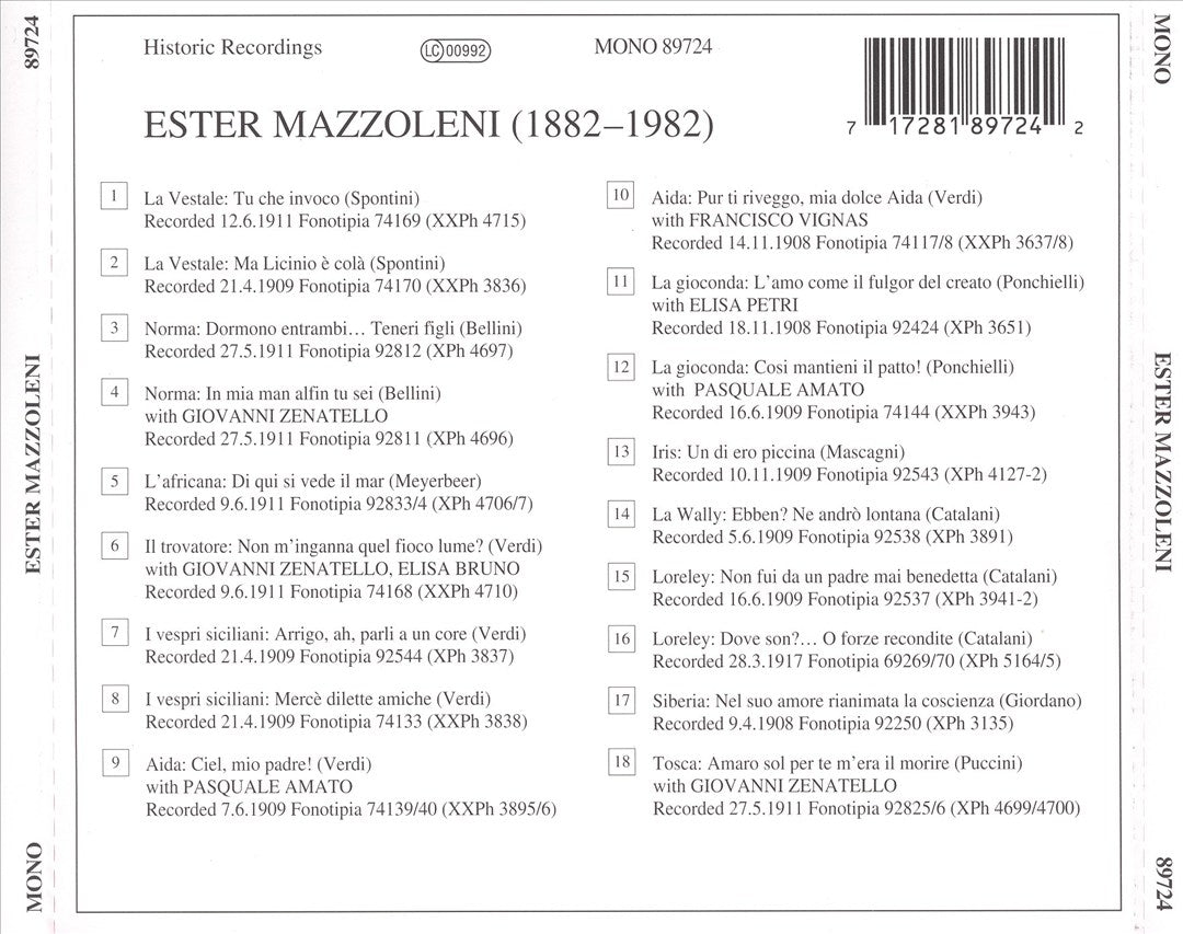 Lebendige Vergangenheit: Ester Mazzoleni cover art