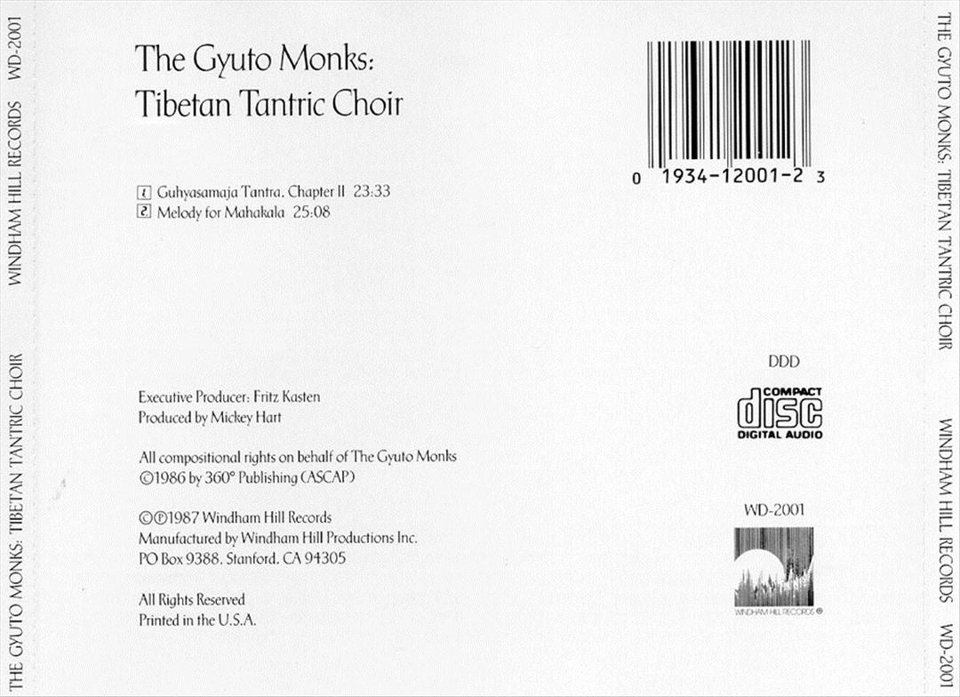 Tibetan Tantric Choir cover art