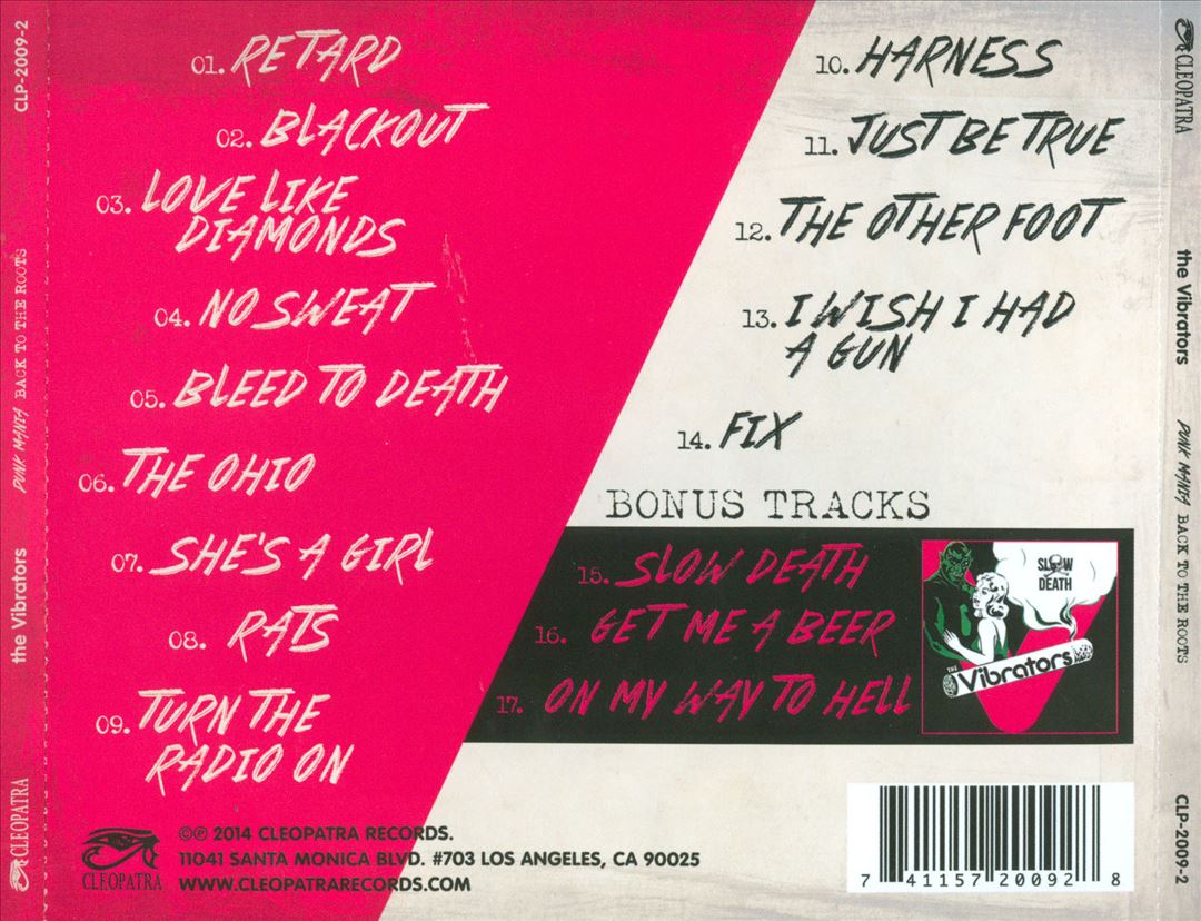 Punk Mania: Back to the Roots cover art