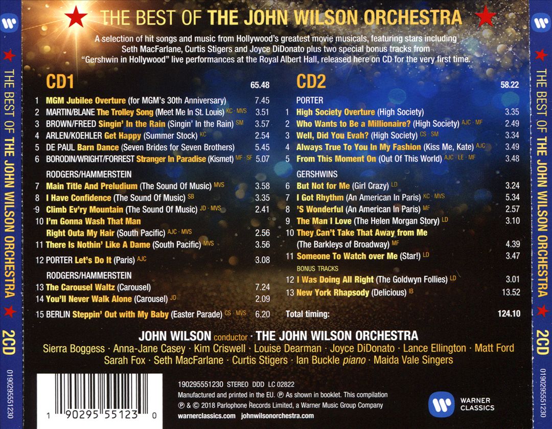 Best of the John Wilson Orchestra cover art