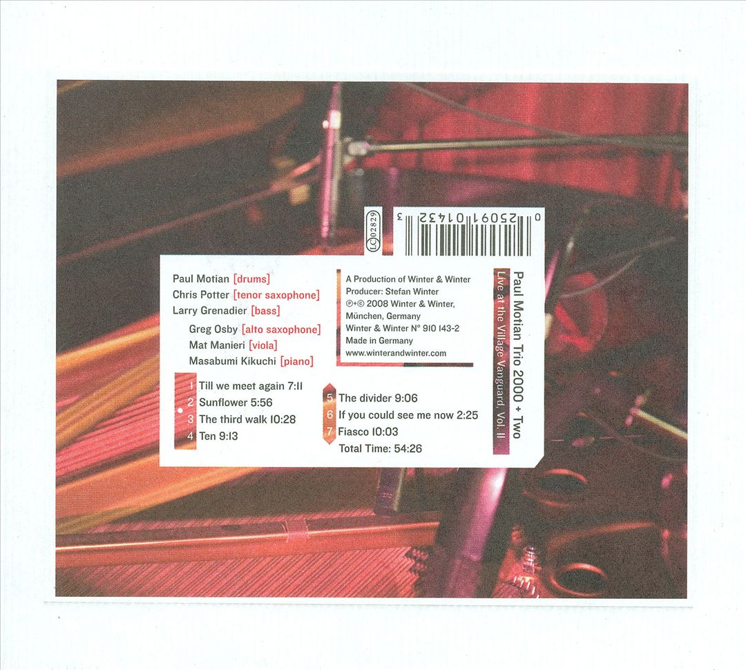 Live at the Village Vanguard, Vol. 2 cover art