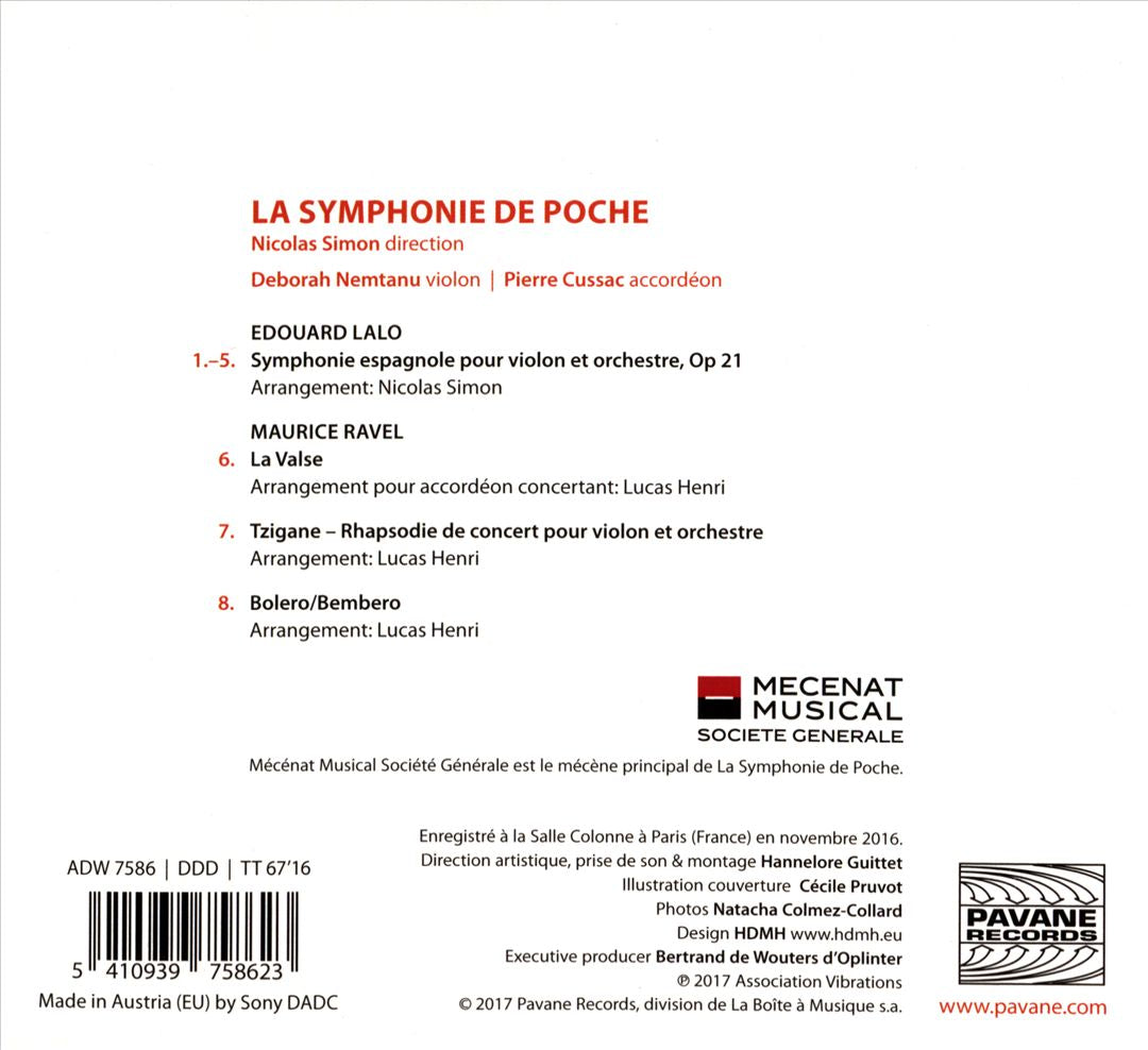 Eh bien dansons maintenant!: Lalo, Ravel cover art