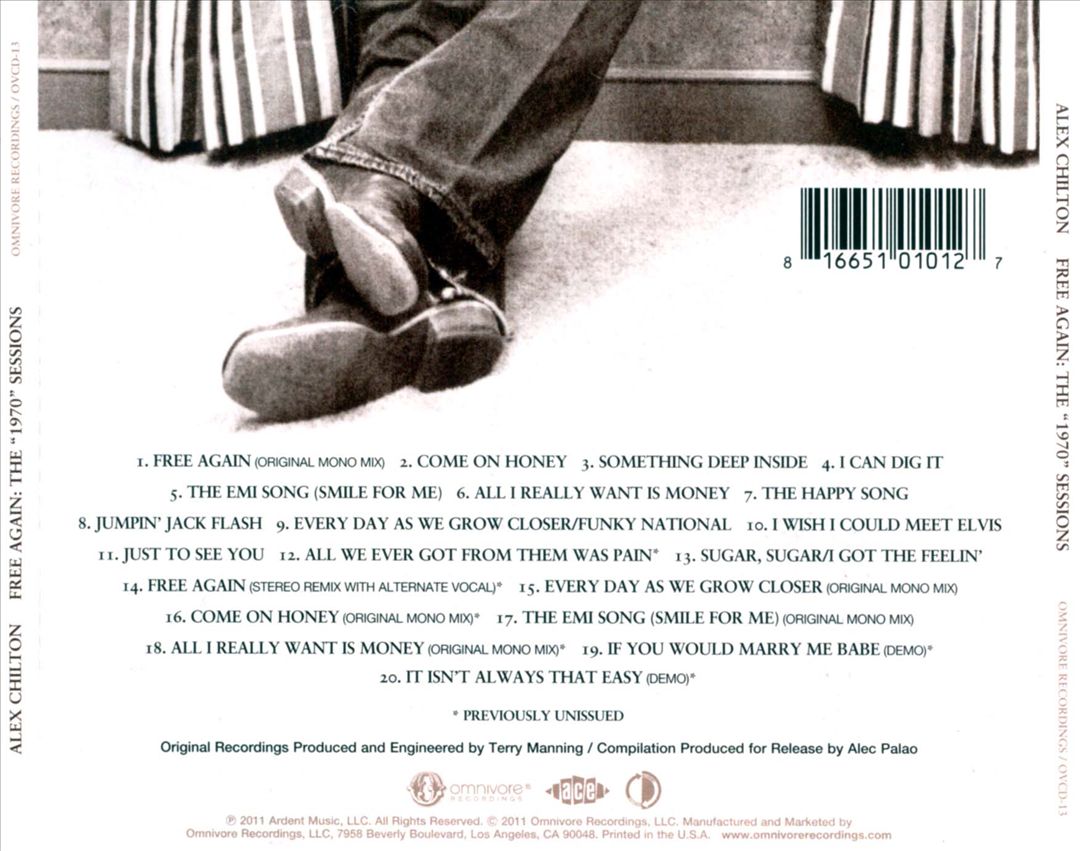Free Again: The 1970 Sessions cover art