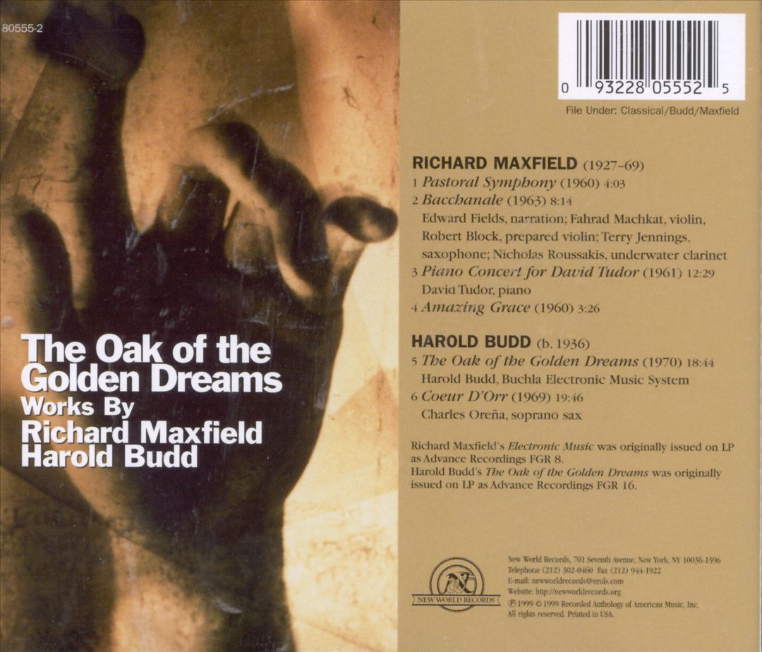 Oak of the Golden Dreams cover art