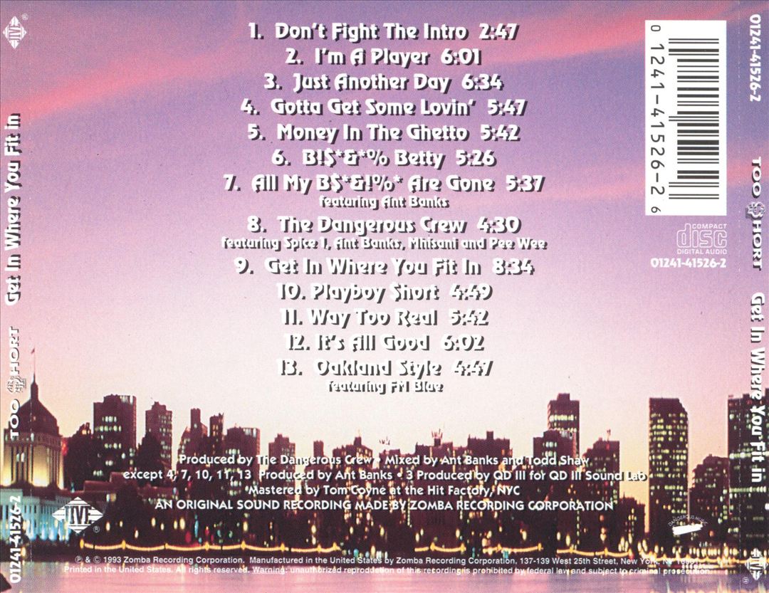 Get In Where You Fit In cover art