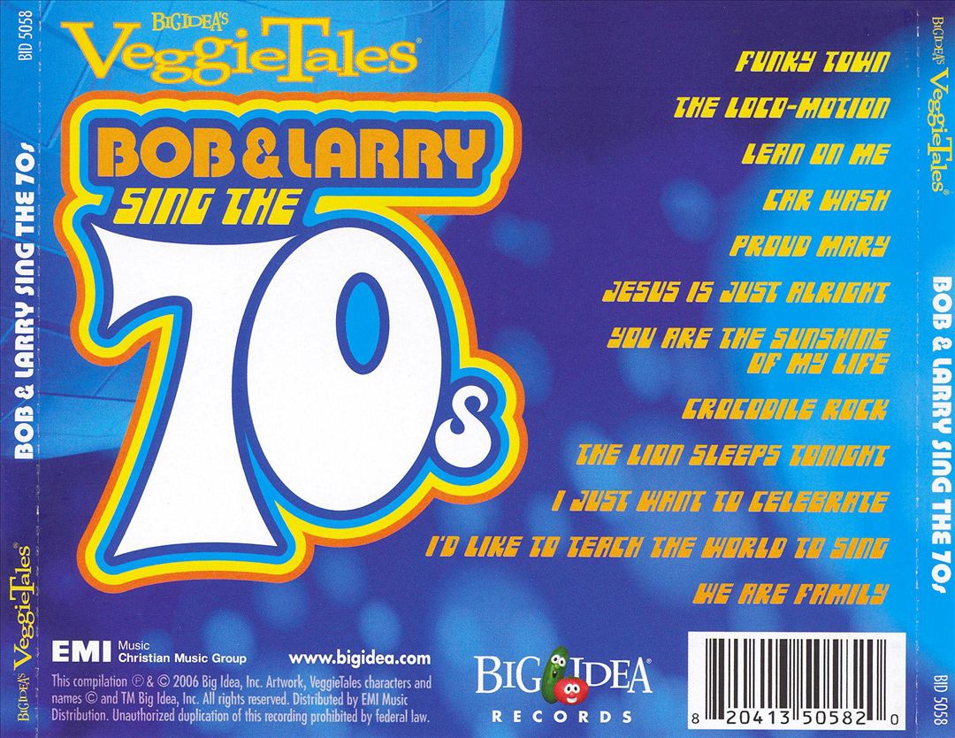 Bob & Larry Sing the 70s cover art