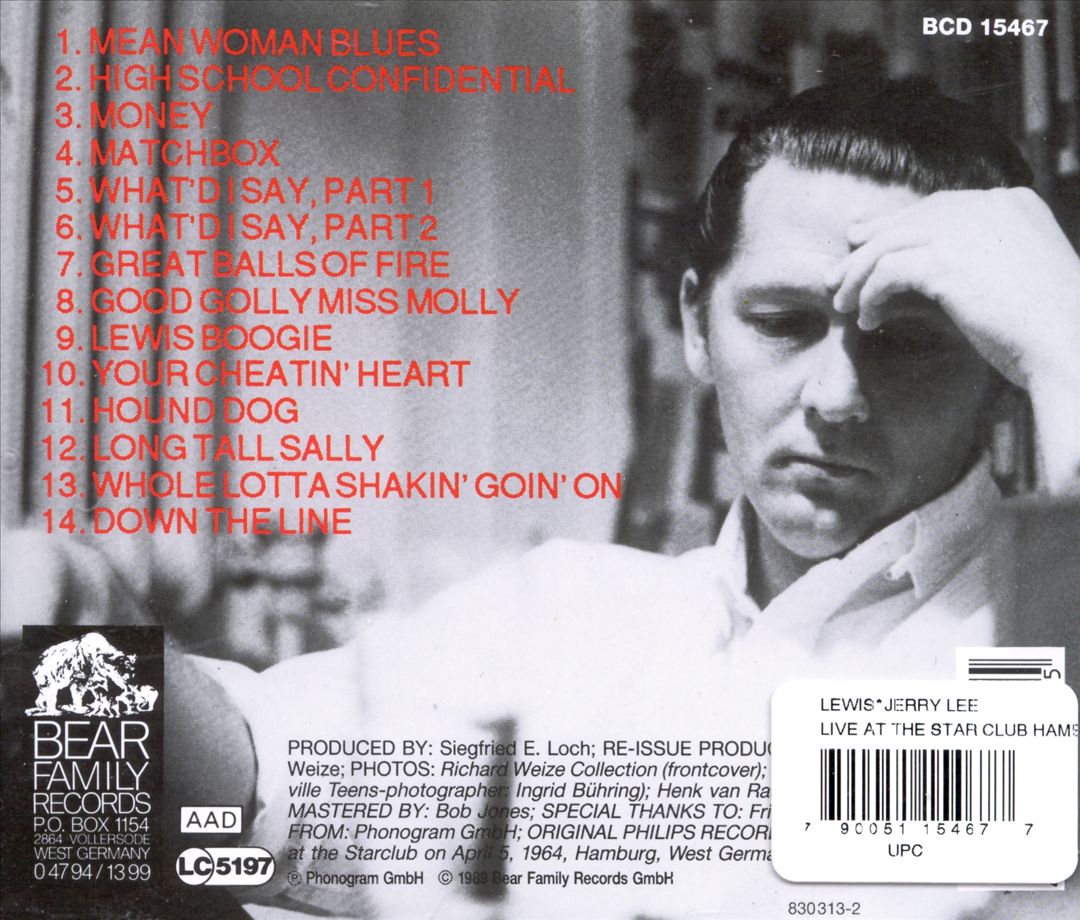 Live at the Star-Club, Hamburg cover art