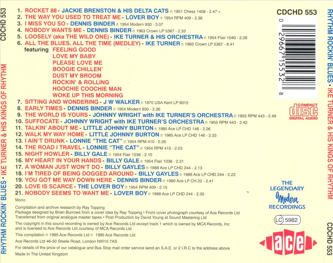 Rhythm Rockin' Blues cover art