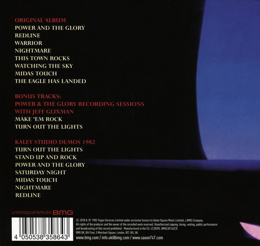 Power & The Glory cover art