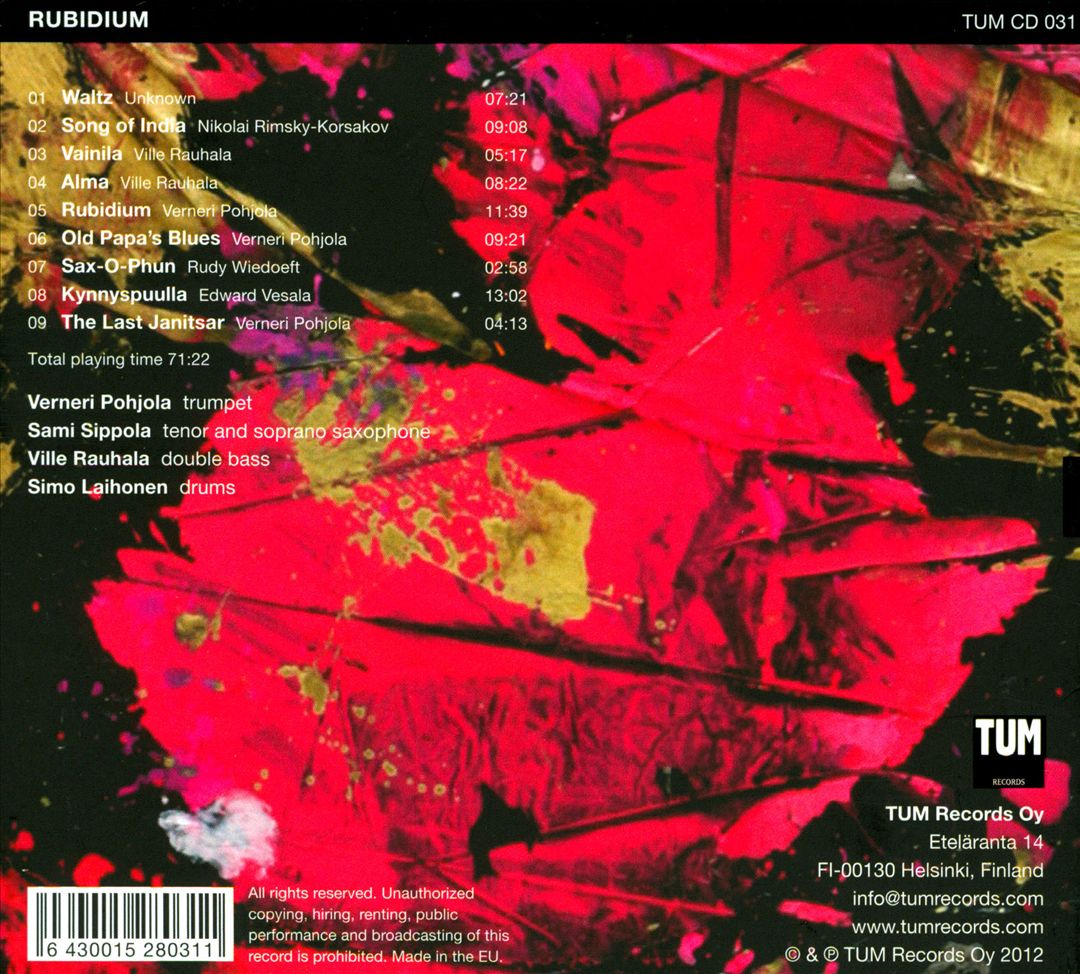 Rubidium cover art