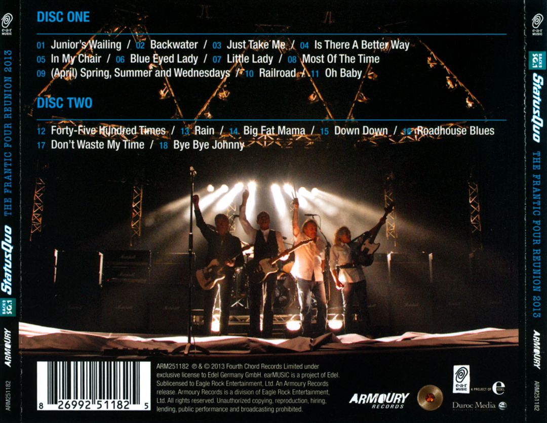 Frantic Four Reunion 2013: Live at Hammersmith Apollo cover art