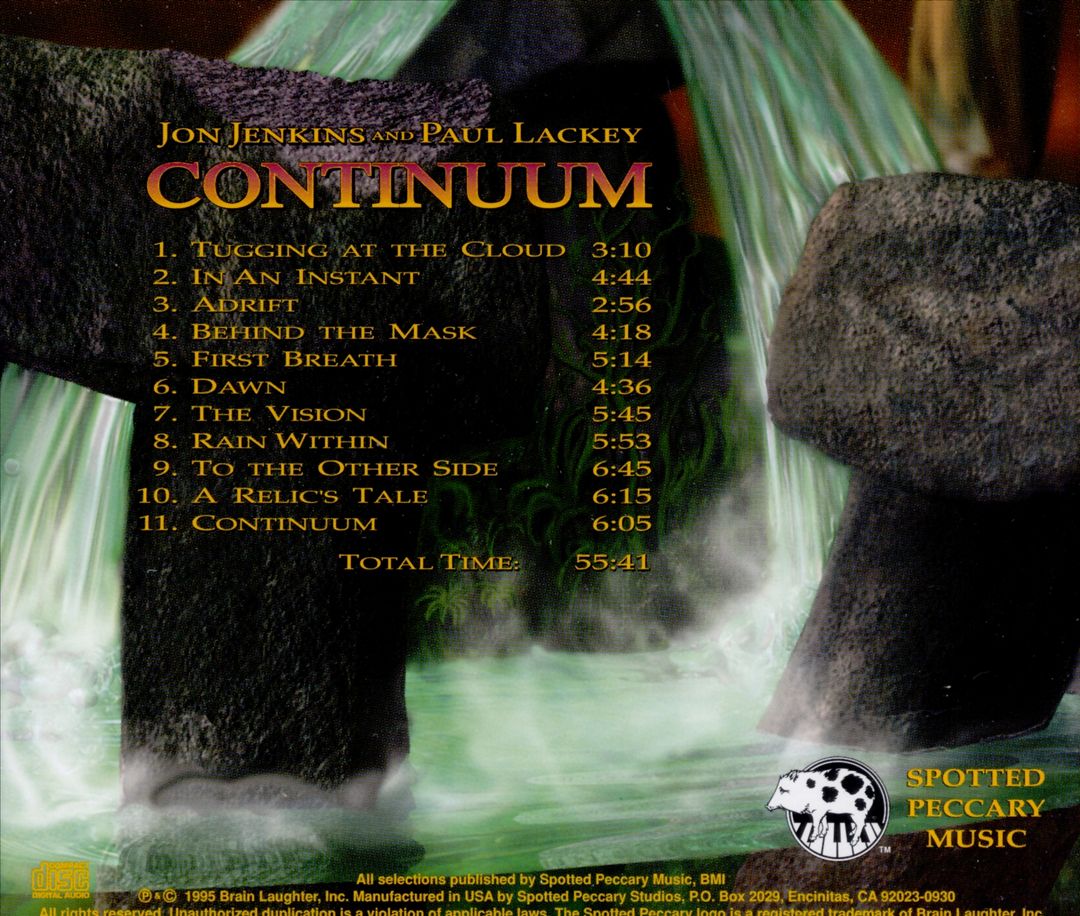 Continuum cover art