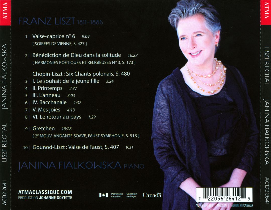Liszt Recital cover art