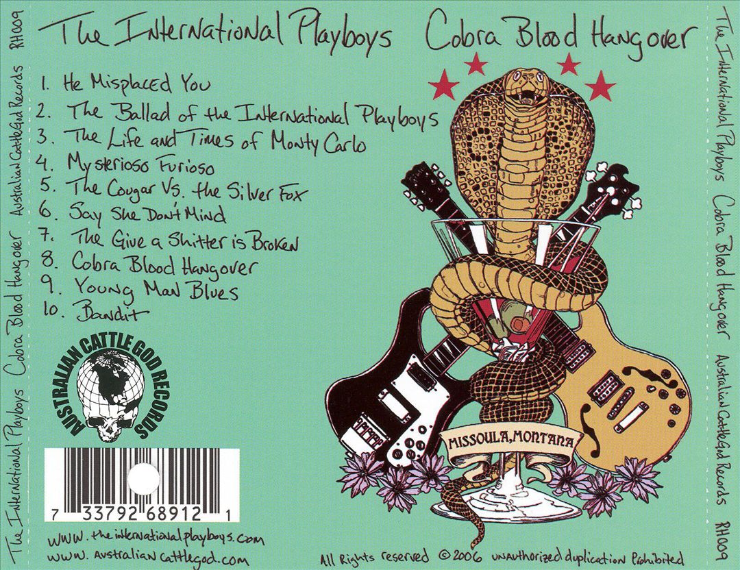 Cobra Blood Hangover cover art