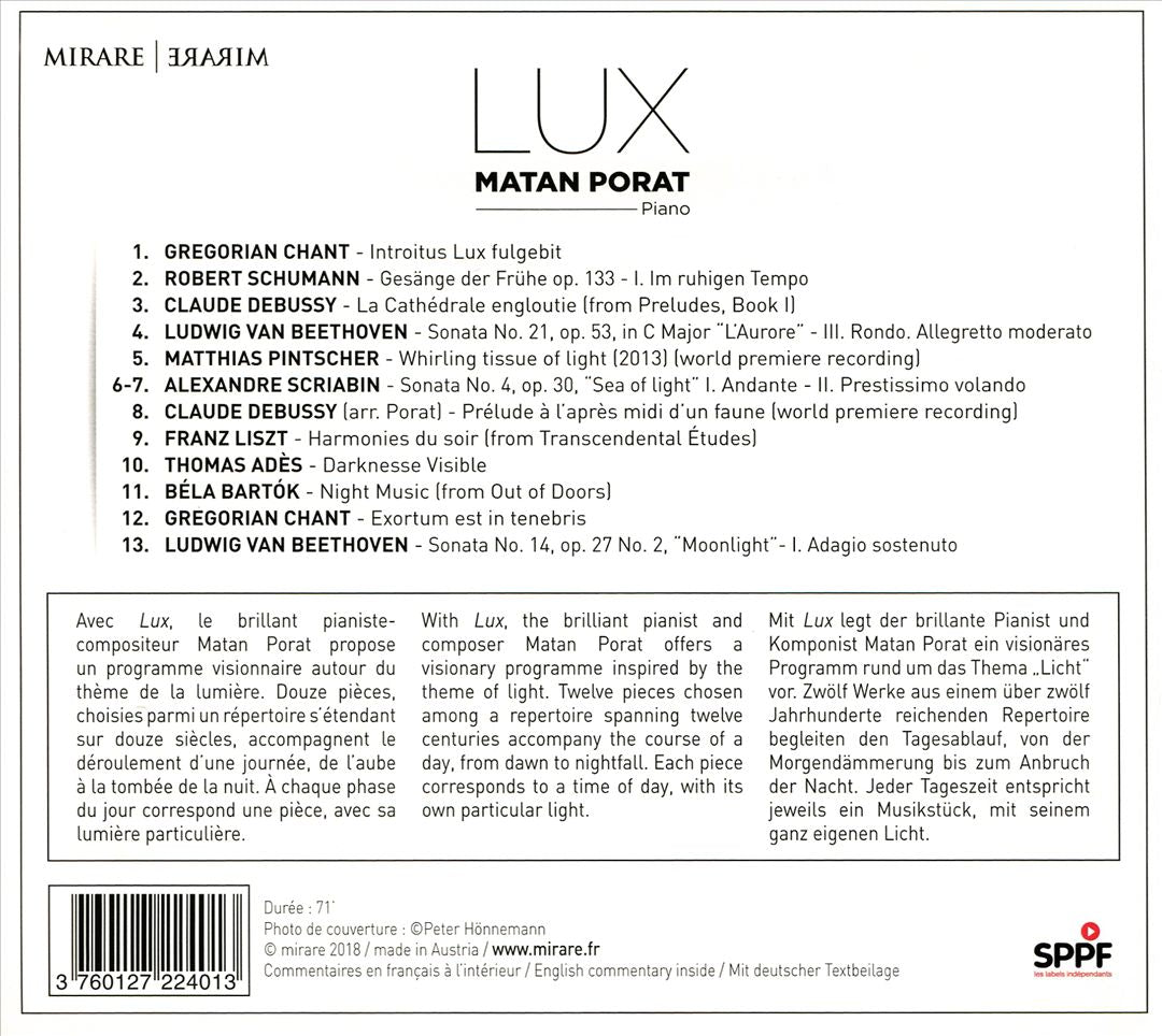 Lux cover art