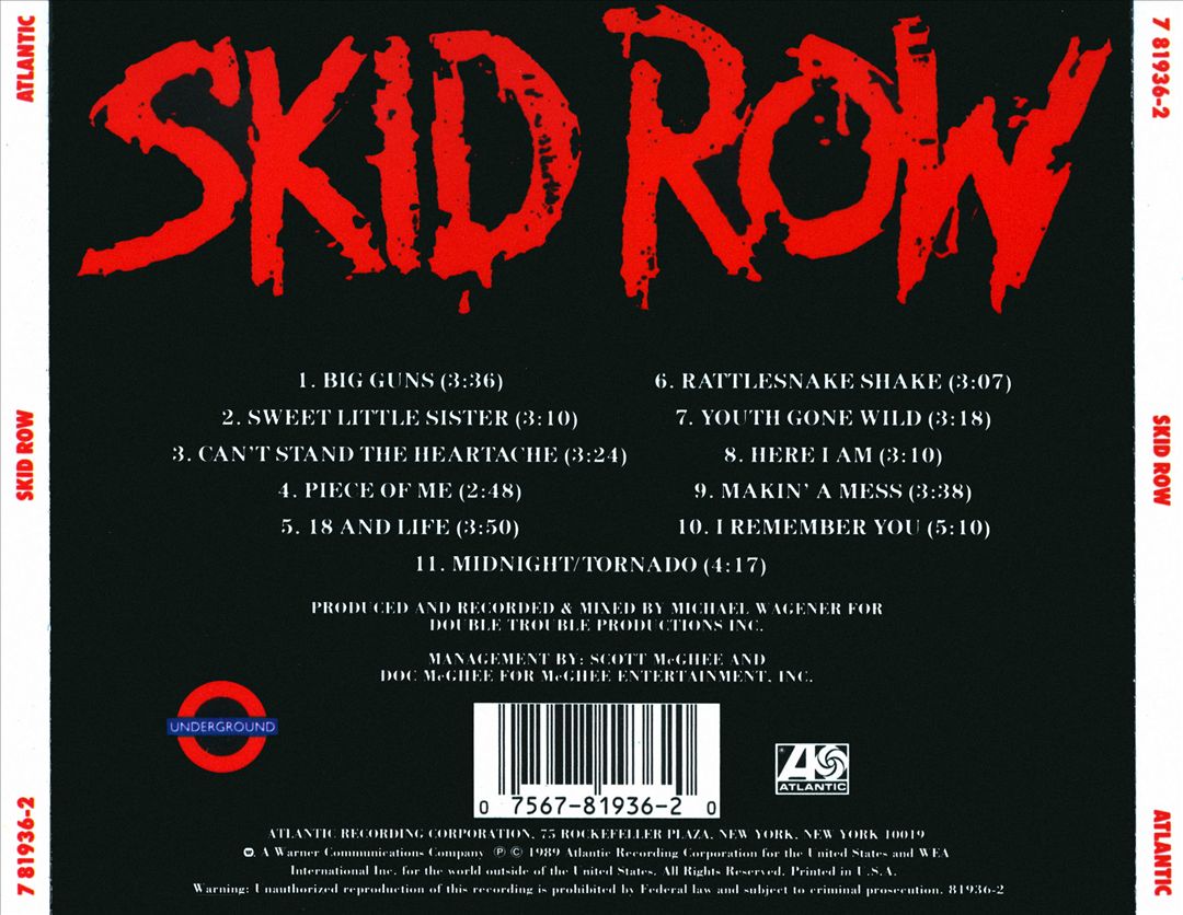 Skid Row cover art