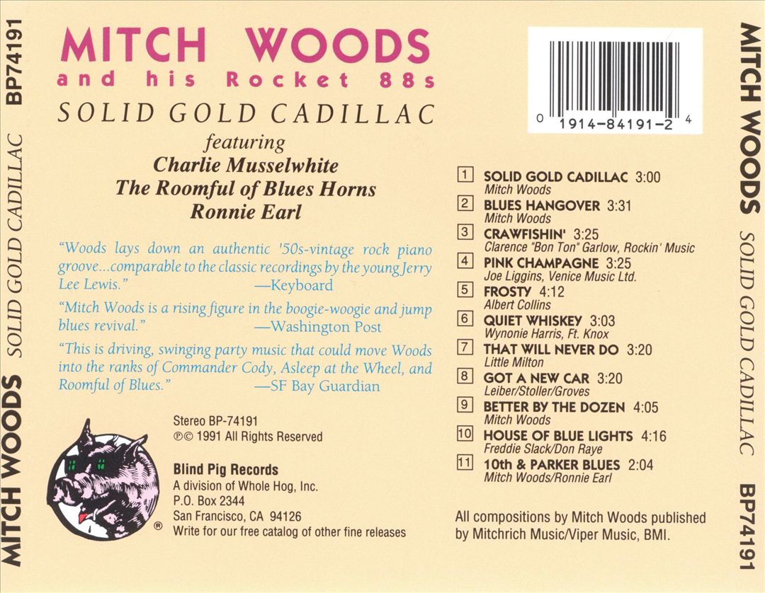 Solid Gold Cadillac cover art