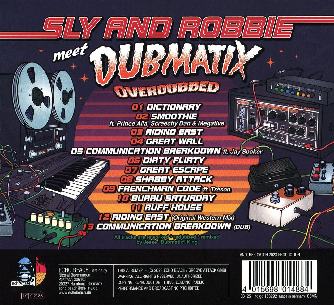 Overdubbed cover art