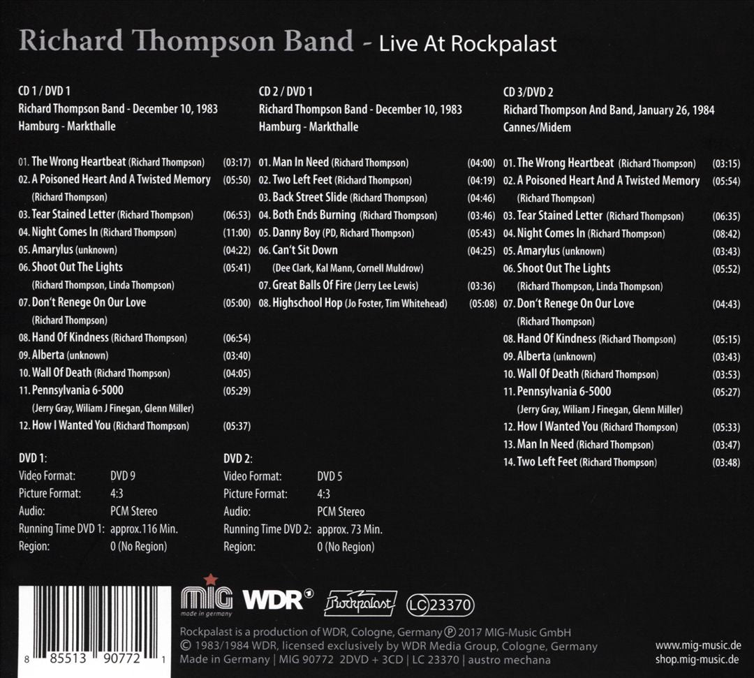 Live At Rockpalast cover art